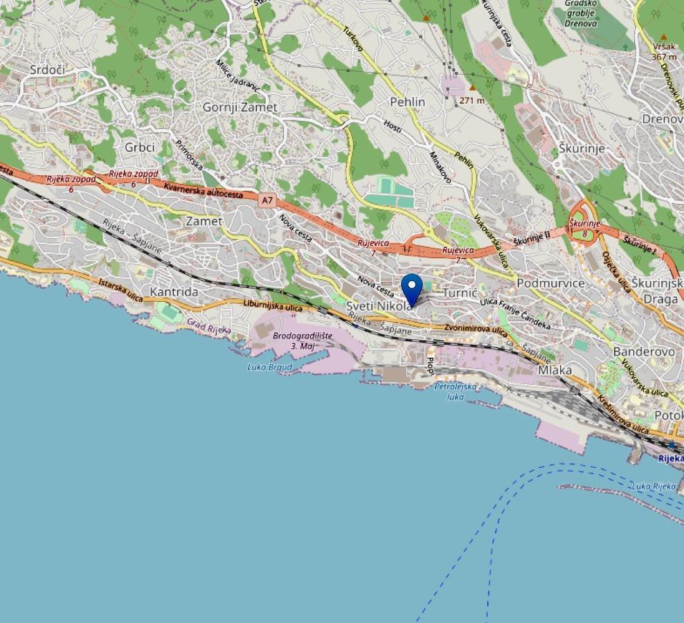 Sweet Studio Apartment Living In Rijeka Ngoại thất bức ảnh